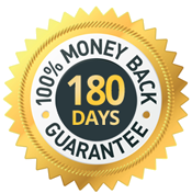 sciatilief 180 Days Money Back Guarantee Badge